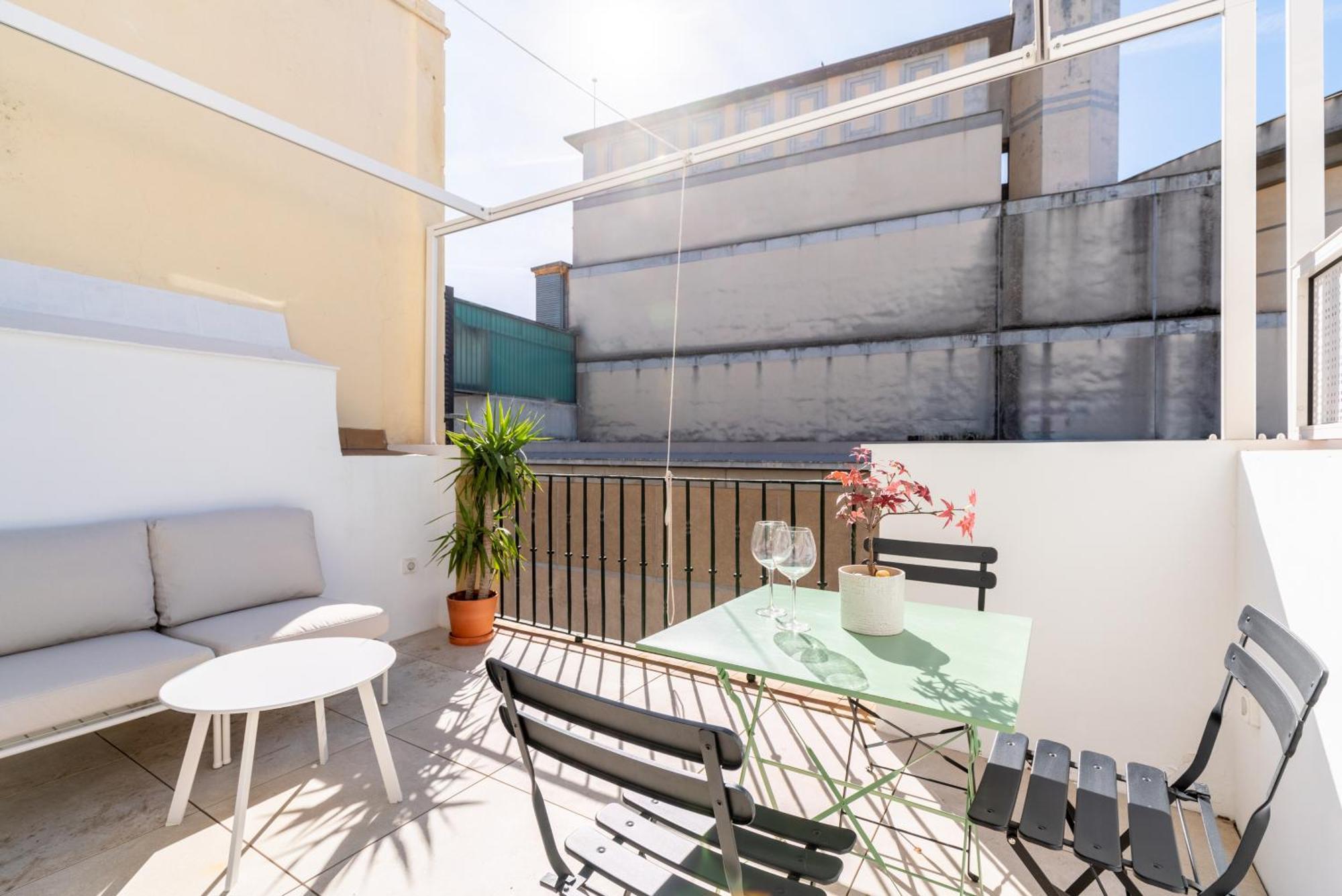 セビリアDuplex Con Terraza Junto A La Catedralアパートメント エクステリア 写真